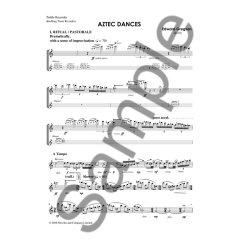 Edward Gregson: Aztec Dances (Treble Recorder/Piano)