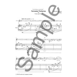Edward Gregson: Serenata Notturna (Violin/Piano)