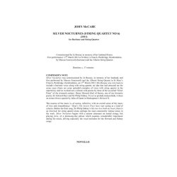 John McCabe: Silver Nocturnes (String Quartet No.6)