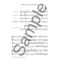 Purcell Society Volume 17 - Praise The Lord, O Jerusalem (Score)