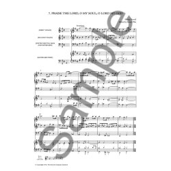 Henry Purcell: Praise The Lord, O My Soul; O Lord My God (Score/Parts)
