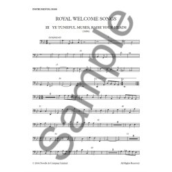 Henry Purcell: Ye Tuneful Muses, Raise Your Heads (Parts)