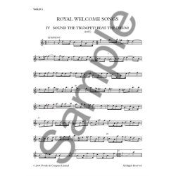 Henry Purcell: Sound The Trumpet! Beat The Drum! (Parts)