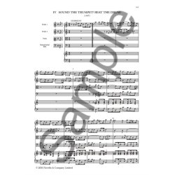 Henry Purcell: Sound The Trumpet! Beat The Drum! (Full Score)