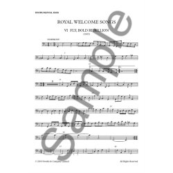 Henry Purcell: Fly, Bold Rebellion (String Parts)