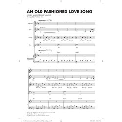 Paul Williams: An Old Fashioned Love Song (SATB/Piano)