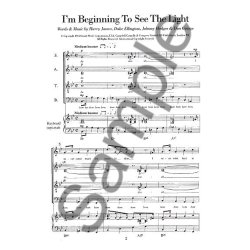 Duke Ellington: I'm Beginning To See The Light (SATB/Piano)