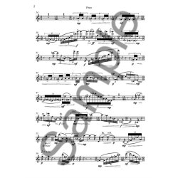 Giles Swayne: Ophelia Drowning (Flute Part)