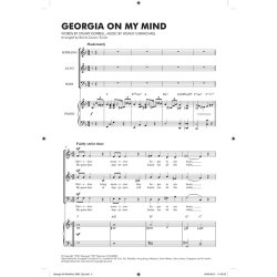 Hoagy Carmichael/Stuart Gorrell: Georgia On My Mind (SAB/Piano)