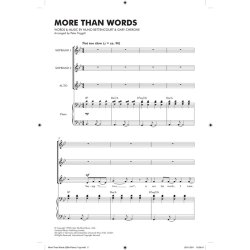 Extreme: More Than Words (SSA/Piano)