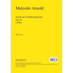 Malcolm Arnold: Four Scottish Dances - Study Score