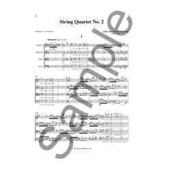 Gerard Schurmann: String Quartet No.2 (Score)