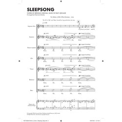 Rolf Lovland/Brendan Graham: Sleepsong (Soprano/SSATBB A Cappella)