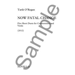 Tarik O'Regan: Now Fatal Change