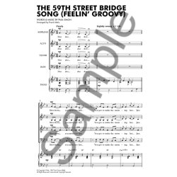 Simon And Garfunkel: The Fifty-Ninth Street Bridge Song (Feelin' Groovy) - SATB/Piano