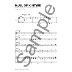 Paul McCartney: Mull Of Kintyre (SATB/Piano)