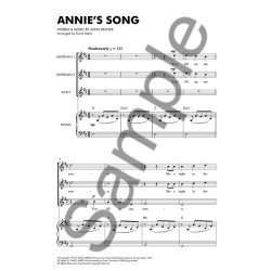 John Denver: Annie's Song (SSA/Piano)