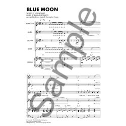 Richard Rodgers/Lorenz Hart: Blue Moon - SATB/Piano