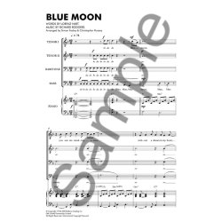 Richard Rodgers/Lorenz Hart: Blue Moon - TTBB/Piano