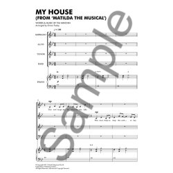Tim Minchin: My House (Matilda The Musical) - SATB/Piano