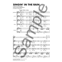 Gene Kelly: Singin' In The Rain - SATB/Piano
