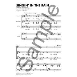 Gene Kelly: Singin' In The Rain - SSA/Piano