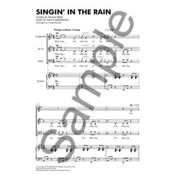 Gene Kelly: Singin' In The Rain - SAB/Piano