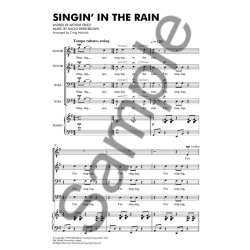 Gene Kelly: Singin' In The Rain - TTBB/Piano
