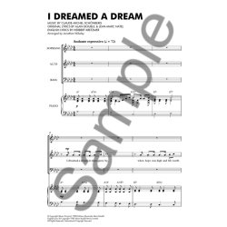 Alain Boublil/Claude-Michel Sch&ouml;nberg: I Dreamed A Dream (Les Mis&eacute;rables) - SAB/Piano