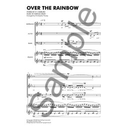 E.Y. Harburg/Harold Arlen: Over The Rainbow (The Wizard Of Oz) - SAB/Piano