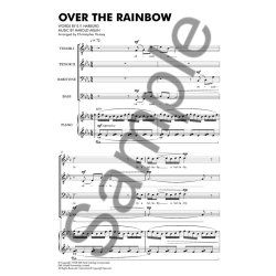 E.Y. Harburg/Harold Arlen: Over The Rainbow (The Wizard Of Oz) - TTBB/Piano