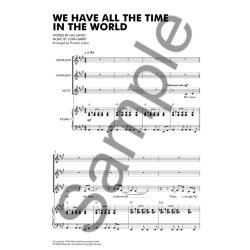 Louis Armstrong: We Have All The Time In The World (SSA/Piano)