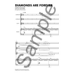 Don Black/John Barry: Diamonds Are Forever - SSA/Piano