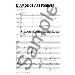 Don Black/John Barry: Diamonds Are Forever - TTBB/Piano
