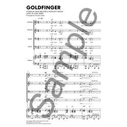 Shirley Bassey: Goldfinger (TTBB/Piano)