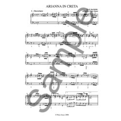 G.F. Handel: Arianna In Creta HWV 32 - Vocal Score