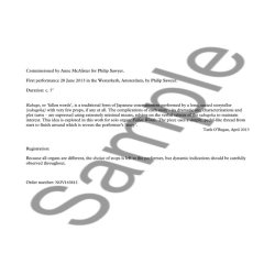 Tarik O'Regan: Fallen Words