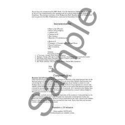 Edward Gregson: Dream Song (Score)