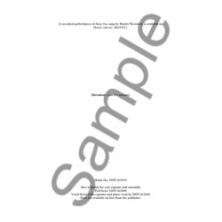 Paul Mealor: Sleep On (SATB/Piano) (Key of C)