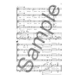 Paul Mealor: Sleep On (SATB/Piano) (Key of C)