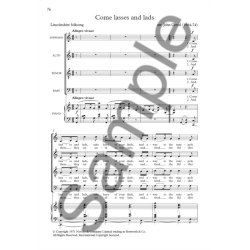 The Novello Book Of British Folksongs For Mixed-Voice Choirs