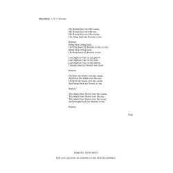 Patrick Hawes: My Bonnie Lies Over The Ocean (Vocal Score)