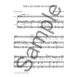 Patrick Hawes: The Last Rose Of Summer (For Soprano, Cor Anglais And Strings &ndash; Vocal Score)