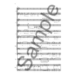 Patrick Hawes: Reflexionem (Vocal Score)