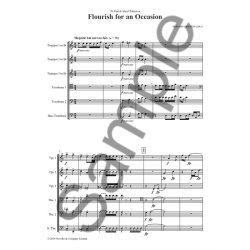 Edward Gregson: Flourish For An Occasion (Score/Parts)