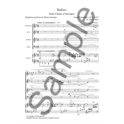 French Songs And Choruses For Mixed-Voice Choir