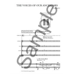 Thea Musgrave: The Voices Of Our Ancestors (Vocal Score)