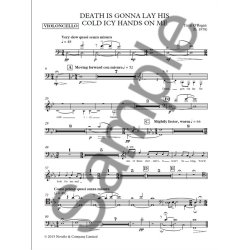 Tarik O'Regan: Death Is Gonna Lay His Cold Icy Hands On Me - Violin, Cello & Voices Version (Parts)