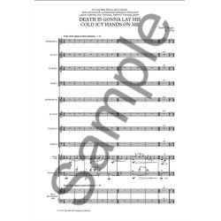 Tarik O'Regan: Death Is Gonna Lay His Cold Icy Hands On Me - Violin, Cello & Voices Version (Vocal Score)