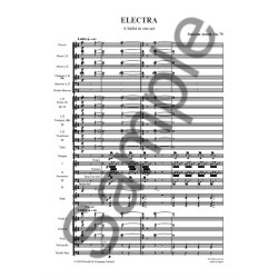 Malcolm Arnold: Electra (Study Score)